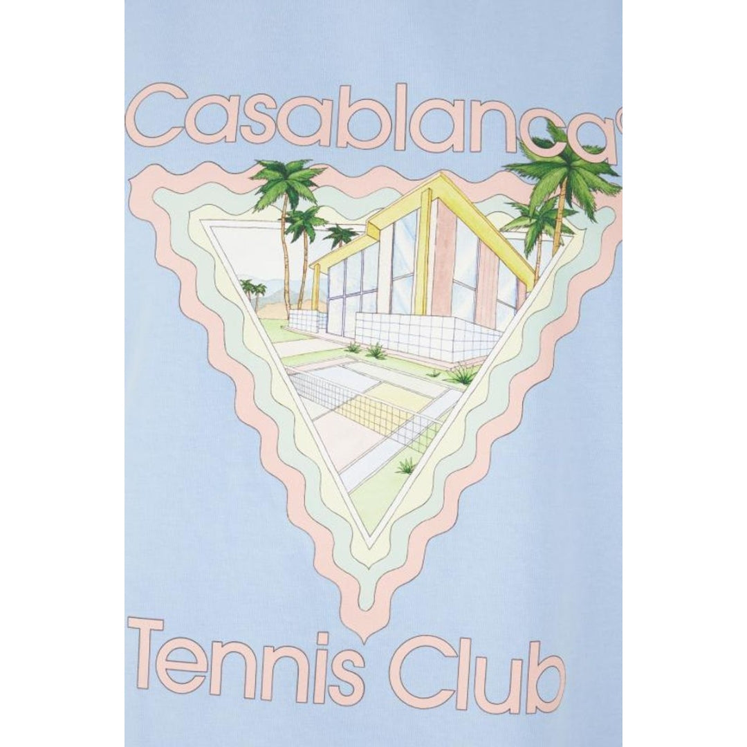 Casablanca Maison De Reve Light Blue T-Shirt MPF24JTS00109 Light Blue