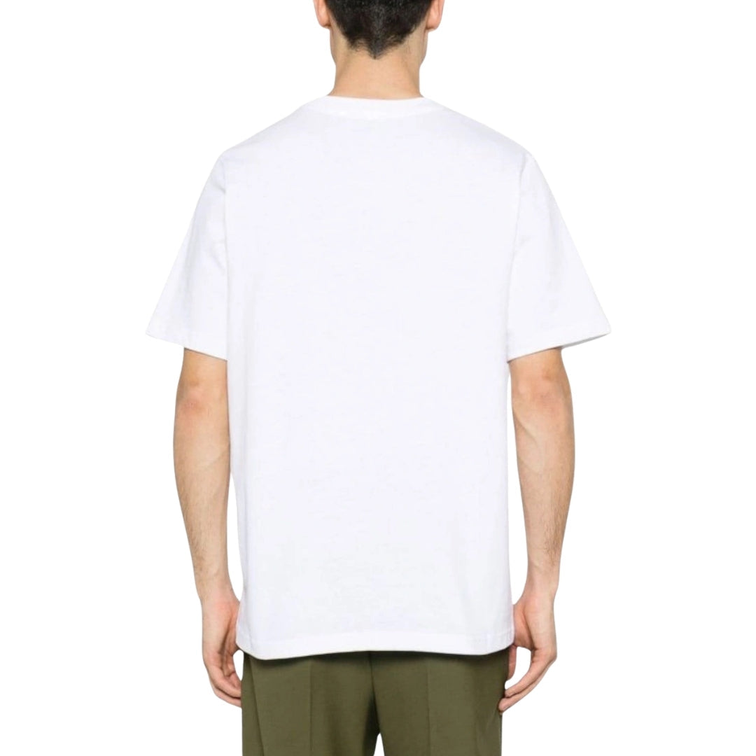Casablanca Printed  T-Shirt Afro Cubism Tennis Club White Ms24 Jts 001 05 001 White  T-Shirts Mens
