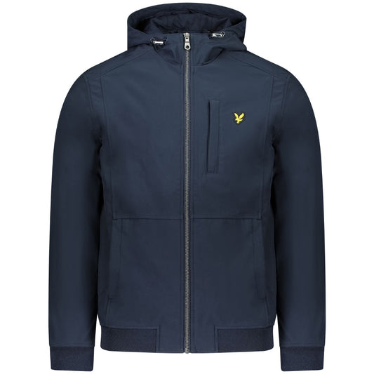 Lyle & Scott Branded Dark Navy Blue Softshell Jacket