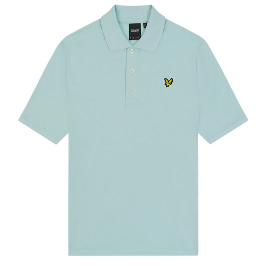 Lyle Scott Clear Sky Blue Plain Polo Shirt