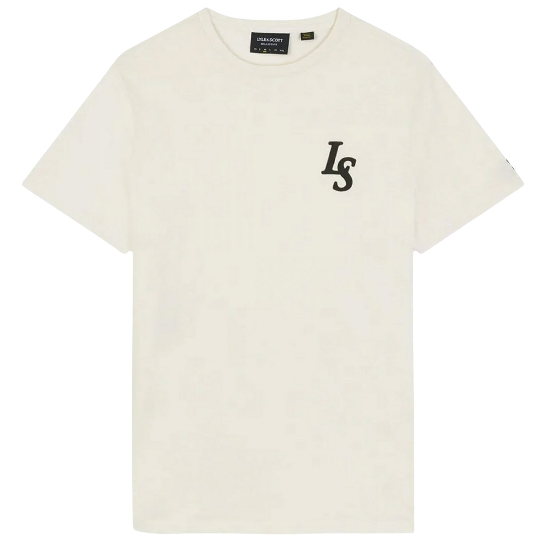 Lyle & Scott Club Emblem Chalk T-Shirt