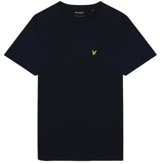 Lyle & Scott Tonal Ringer Black T-Shirt