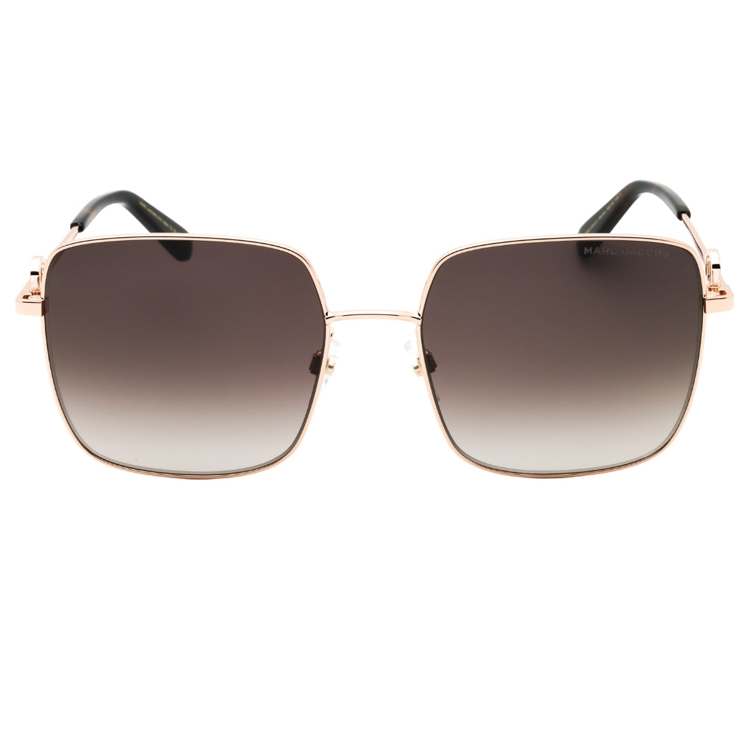 Marc Jacobs Brown SF Lens Gold Havana Sunglasses One Size