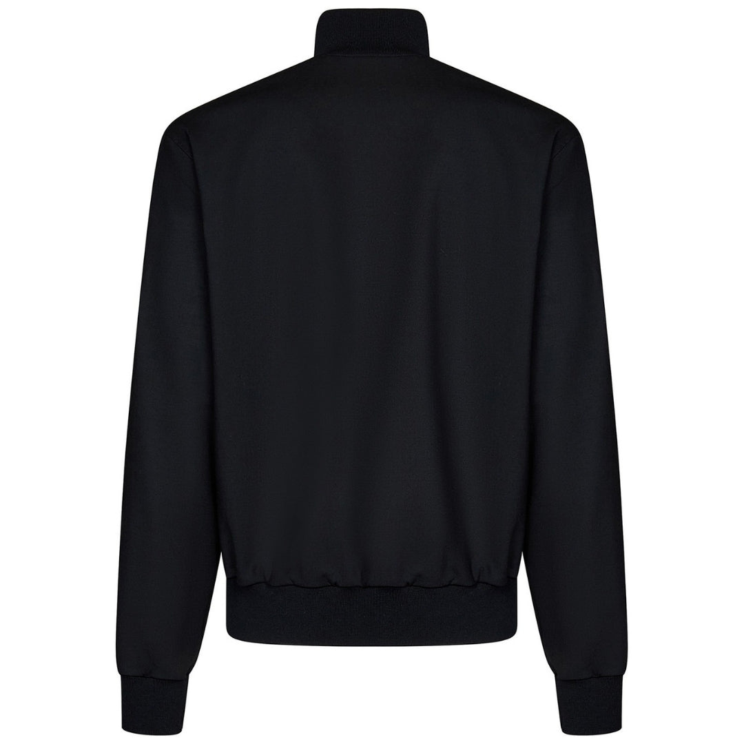 Off-White Quote Wool Slim Tracktop Black S