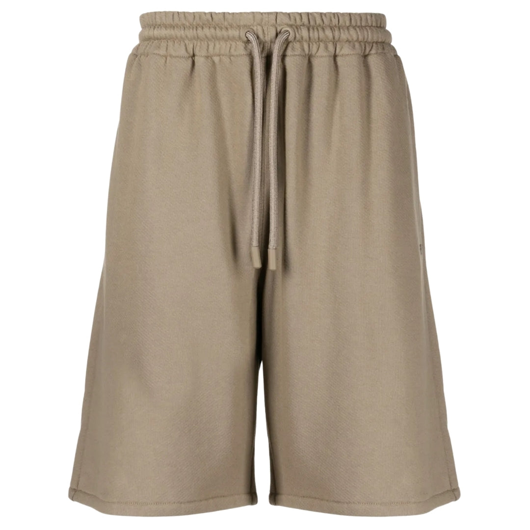 Off-White Off Stitch Skate Sweatshorts Beige S