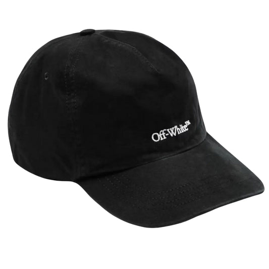 Off-White Bookish OW Logo Black Cap OMLB022F21FAB0011001