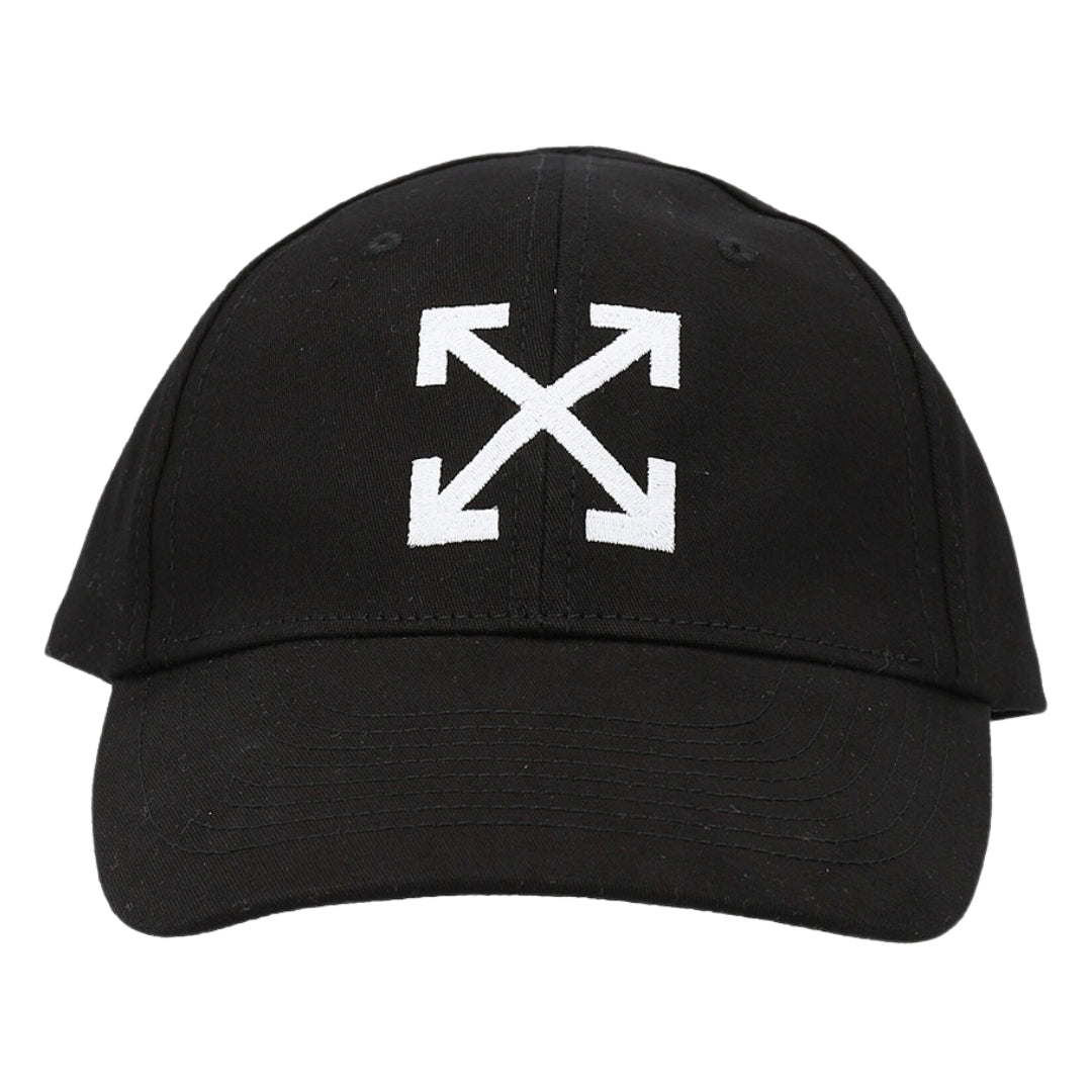 Off White Arrow Baseball Cap Black