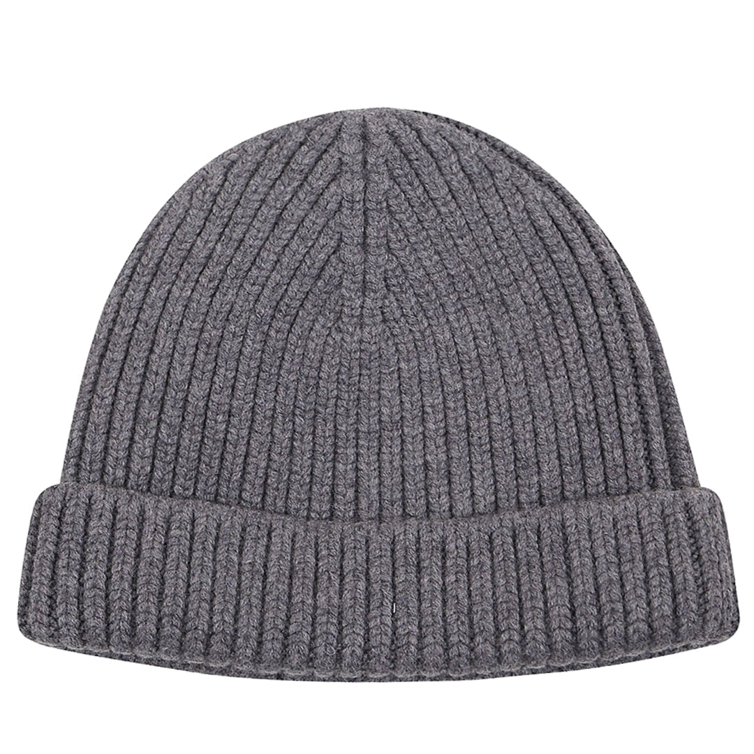 Off-White Helvetedium Grey Beanie OMLC027F22KNI0010606