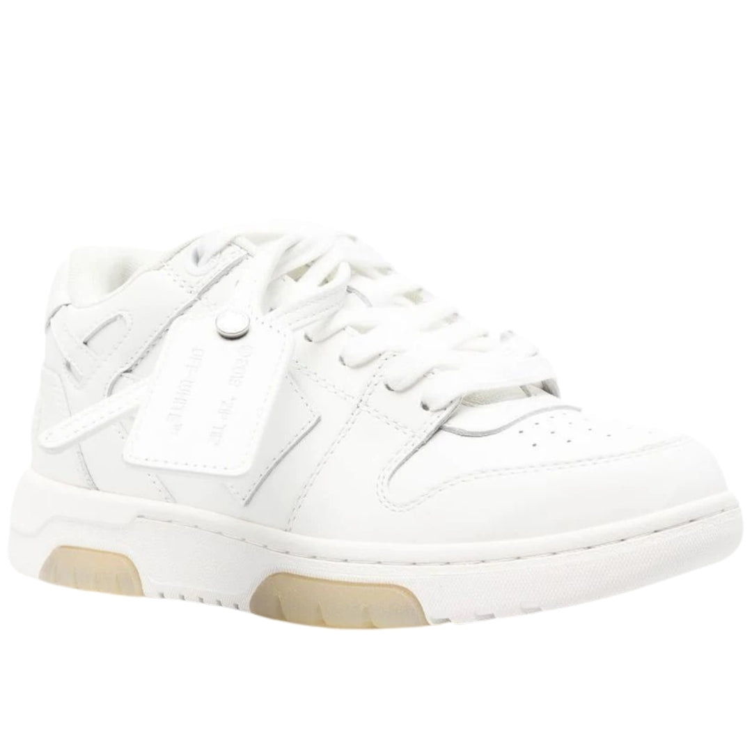 Off White Off Court White No Colour Calf Leather Sneakers