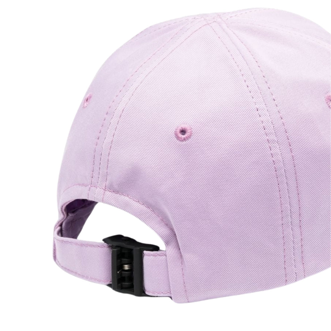 Off White Helvetica Logo Baseball Cap Purple Hat