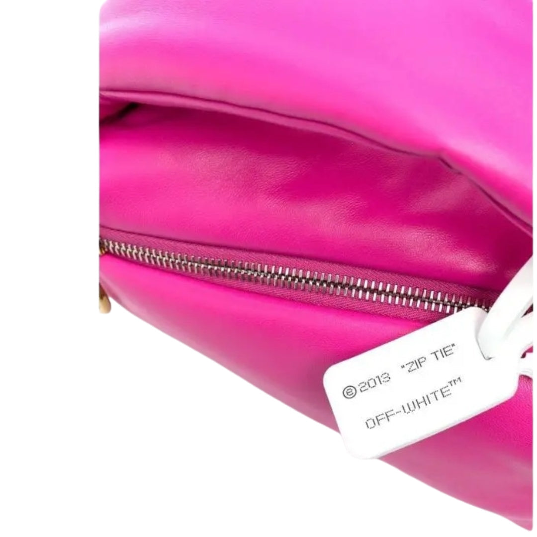 Off-White Pump Pouch 19 Fuchsia One Size