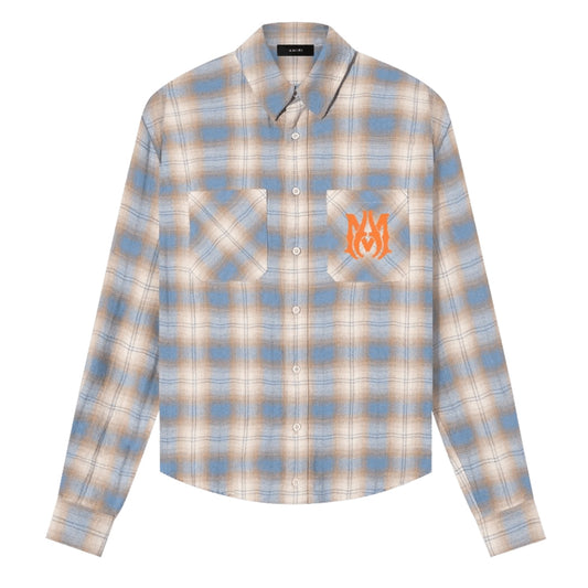 Amiri Pf22Msl008 420 Shirts Mens