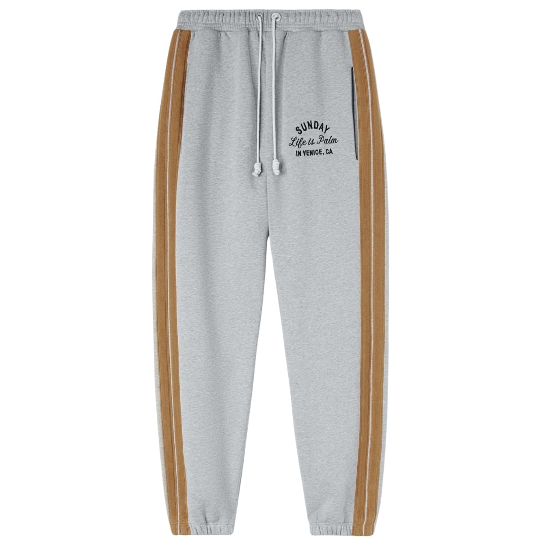 Palm Angels Sunday Sweatpants Melange Grey XS