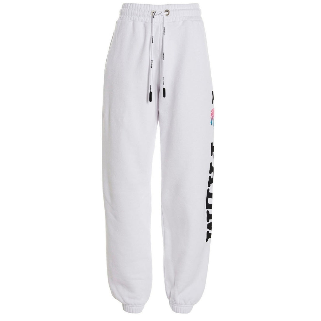 Palm Angels I Love Pa Sweatpants White XS