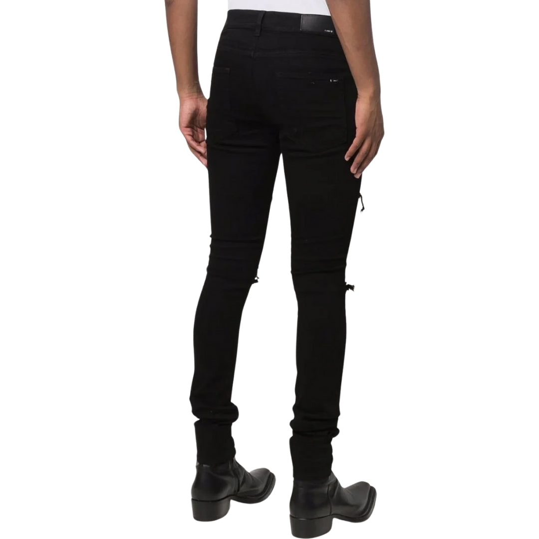 Amiri Slim Fit Thrasher Plus Black Denim Jeans - Style Centre Wholesale