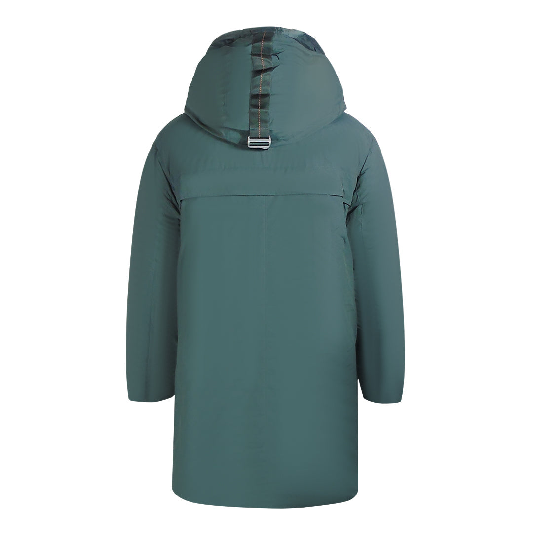 Parajumpers Rowland Green Gables Long Hooded Down Jacket L