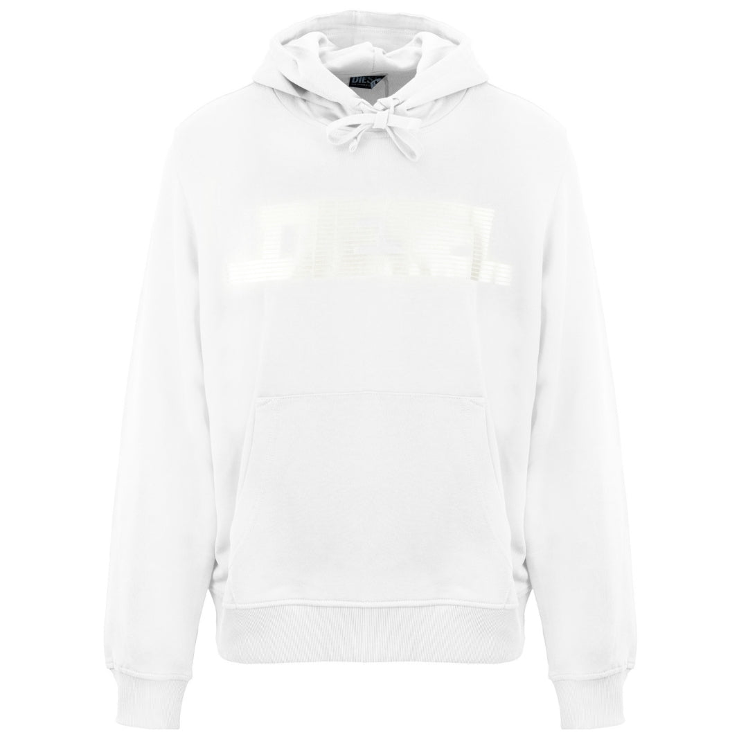 Diesel S Ginn Hood 12 G Bright White Hoodie 100 White