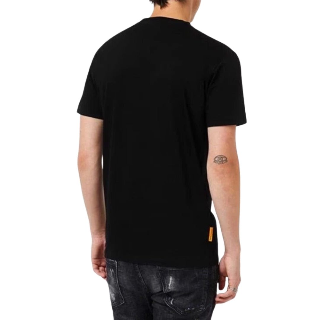 DSQUARED2 Pac Man DSQ2 Logo Black  T-Shirt S