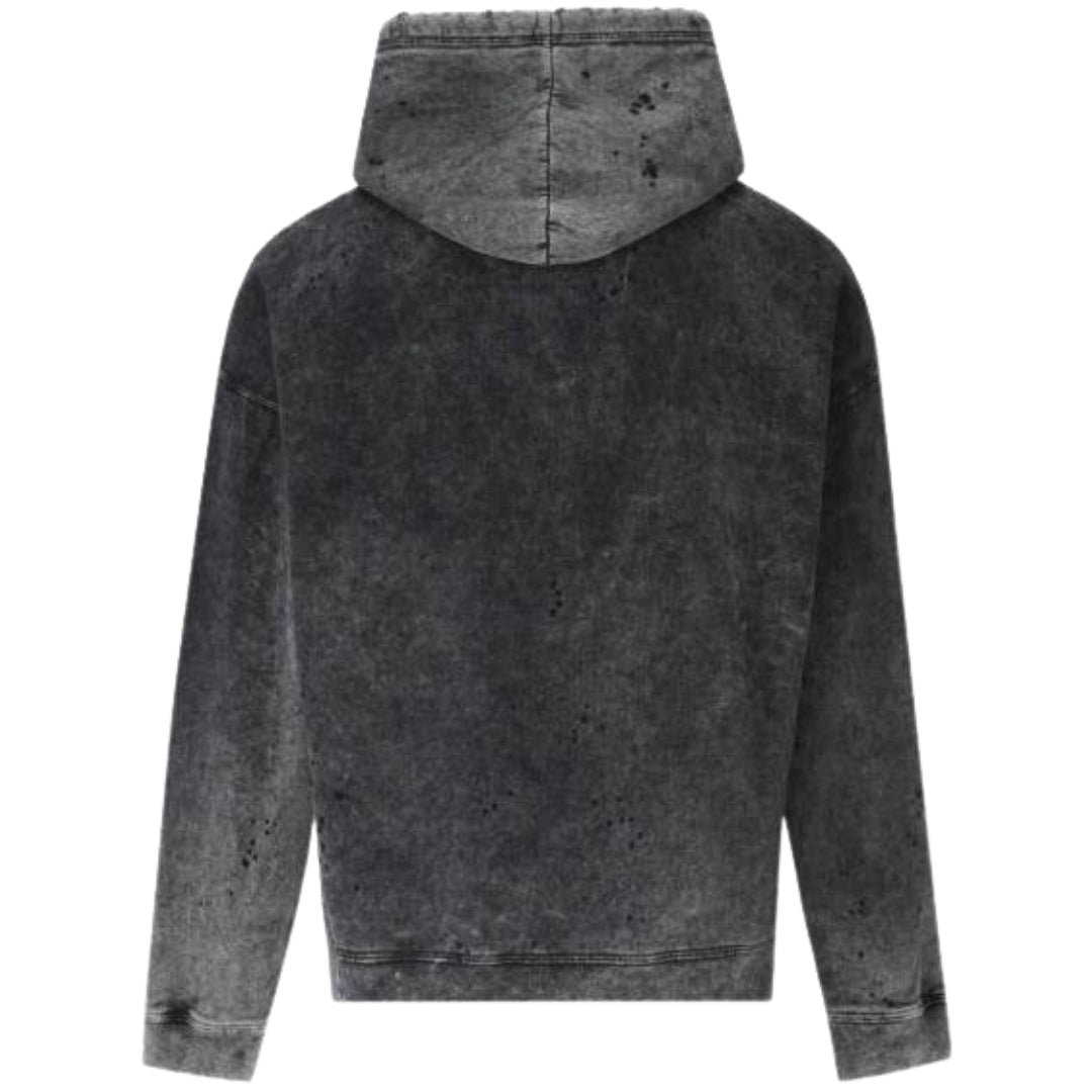DSQUARED2 Milano Destroyed Faded Look Grey Hoodie S
