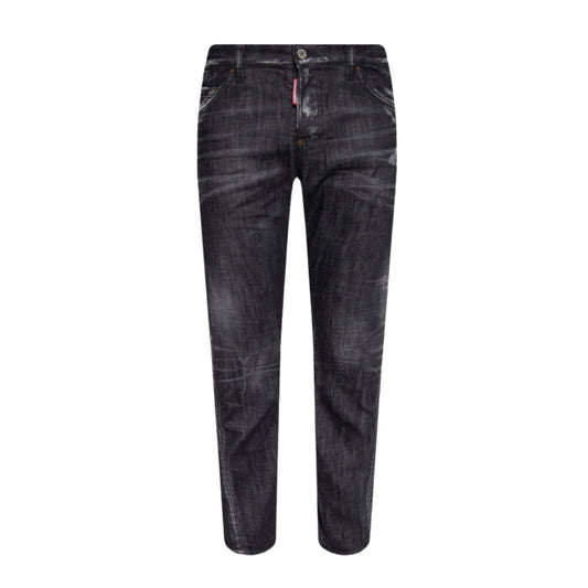 Dsquared2 Sexy Twist Jean Black Denim Pants W32