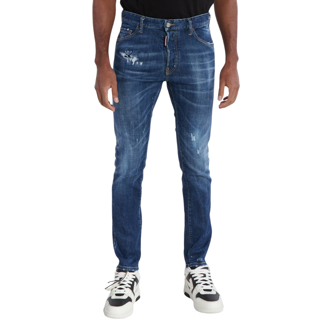 DSQUARED2 Cool Guy Jean Destroyed Look Blue Jeans W34