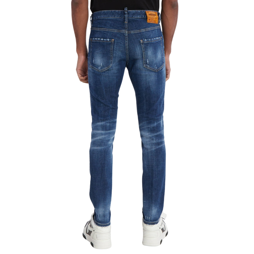 DSQUARED2 Cool Guy Jean Destroyed Look Blue Jeans W34