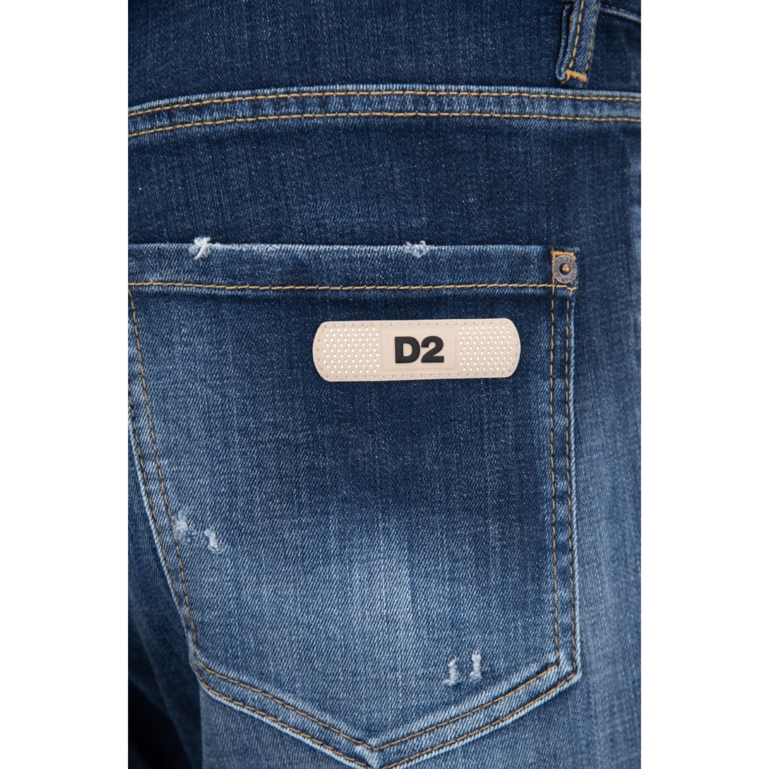 DSQUARED2 Cool Guy Jean Destroyed Worn Denim Blue Jeans W34