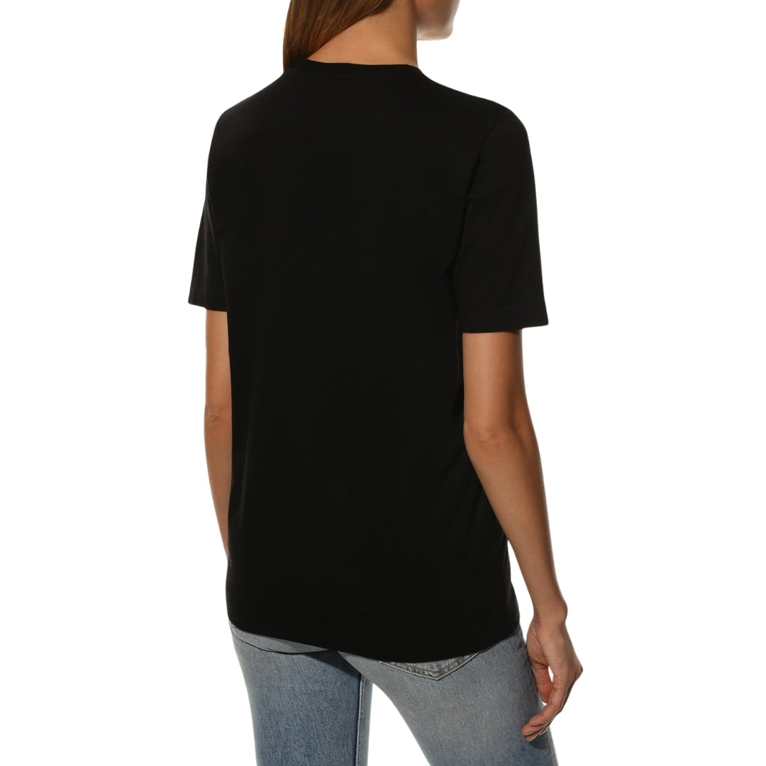 DSQUARED2 Ceresio 9 Milano Logo Black  T-Shirt XXS