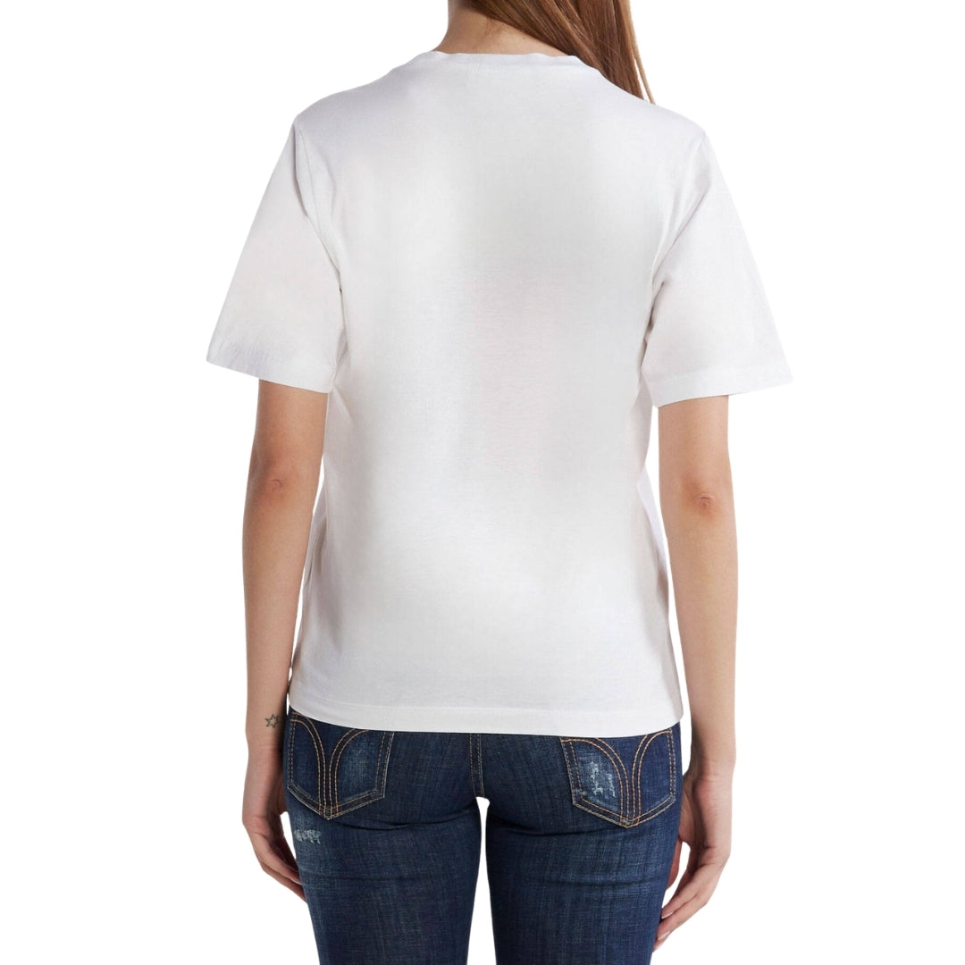 DSQUARED2 Bold Logo Loose Fit White  T-Shirt XS