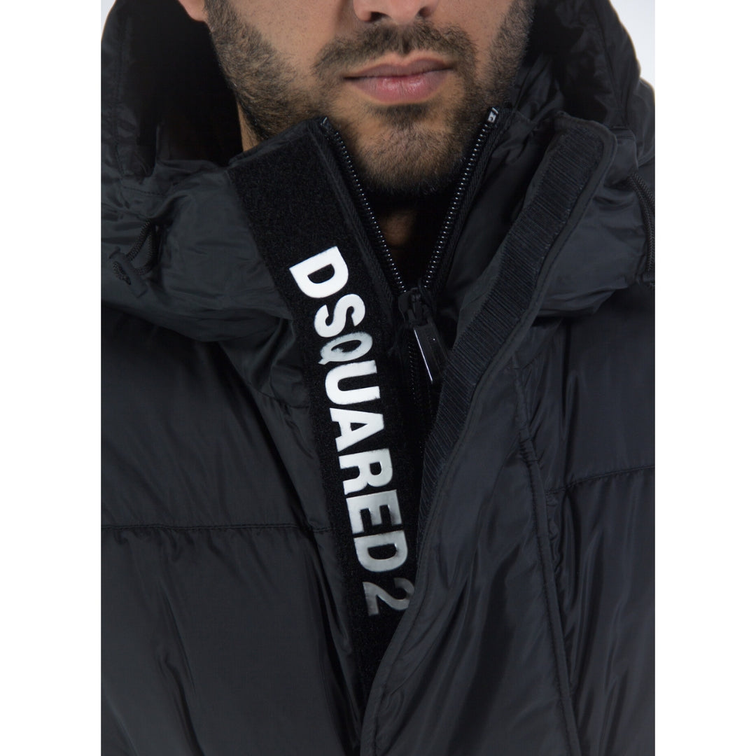 Dsquared2 S74Am1275 S54981 900 Black Down Jacket Mens