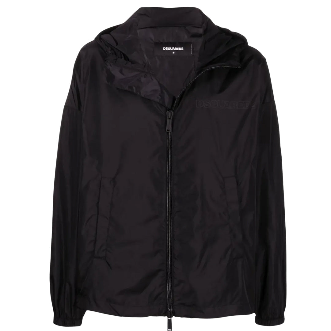 Dsquared2 S74Am1331 S53817 Windbreaker 900 Black Jacket Mens