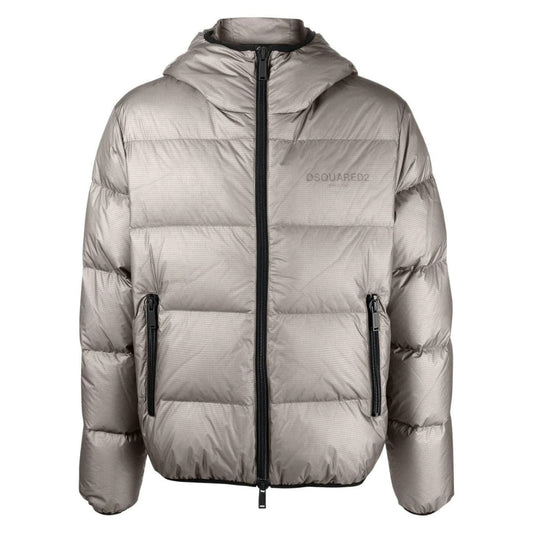 Dsquared2 S74Am1346 S76627 859 Grey Down Jacket Mens