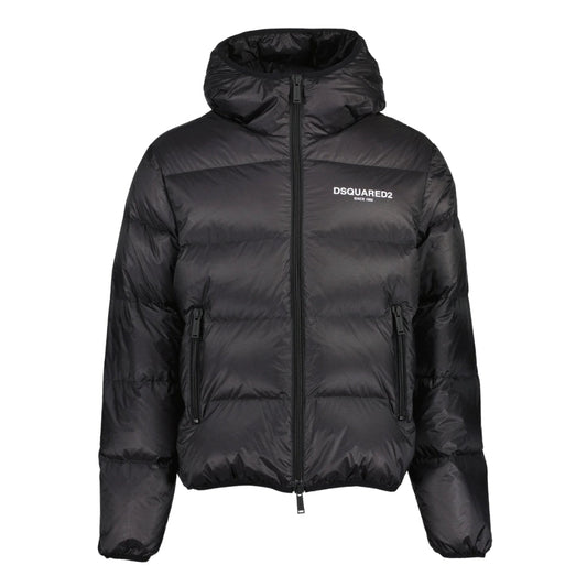 Dsquared2 S74Am1346 S76627 900 Black Down Jacket Mens