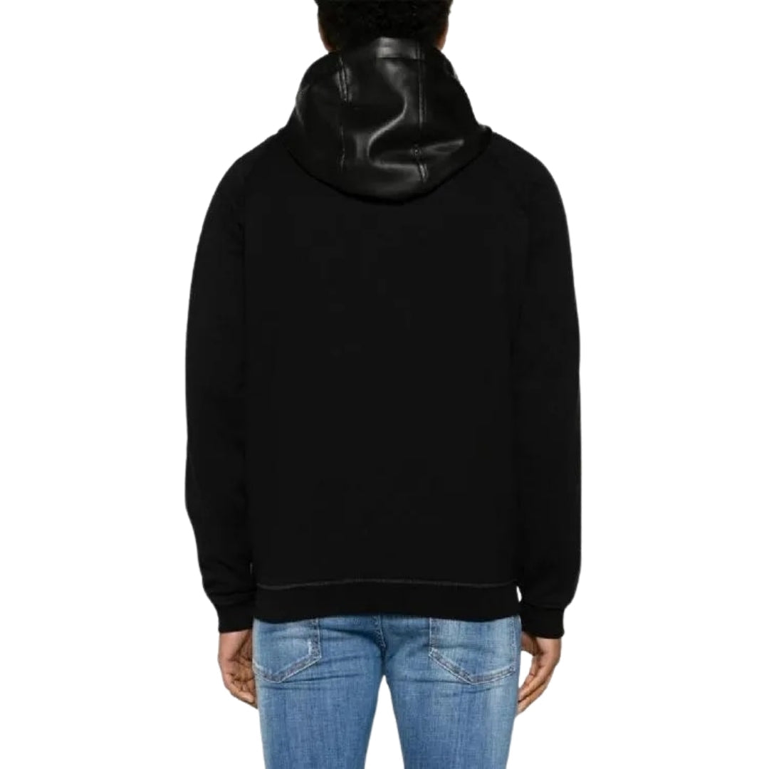 DSQUARED2 Contrast Hooded Black Jacket W32