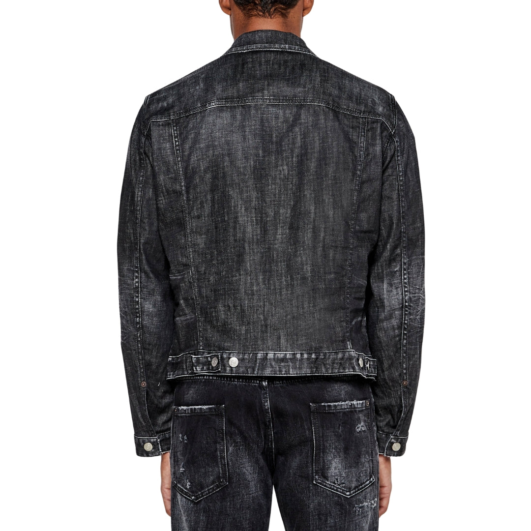 Dsquared2 Easy Wash Jean Jacket Black W32