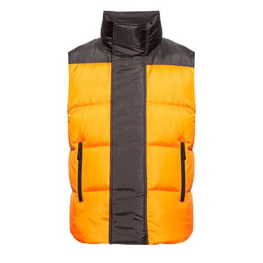 Dsquared2 S74Fb0289 S54981 Puffer Vest 185 Flame Orange Down Gilet Mens