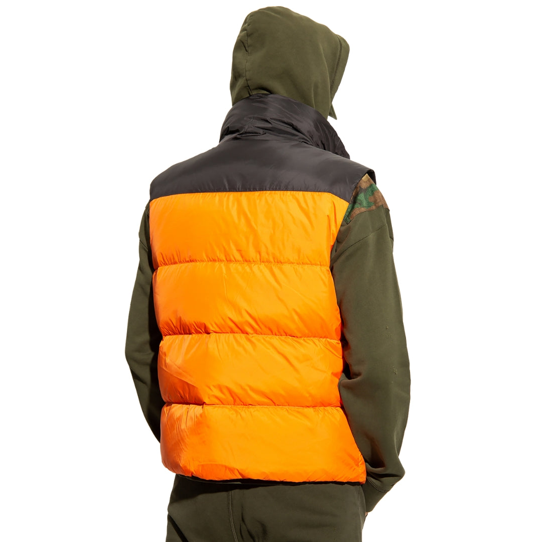 Dsquared2 S74Fb0289 S54981 Puffer Vest 185 Flame Orange Down Gilet Mens