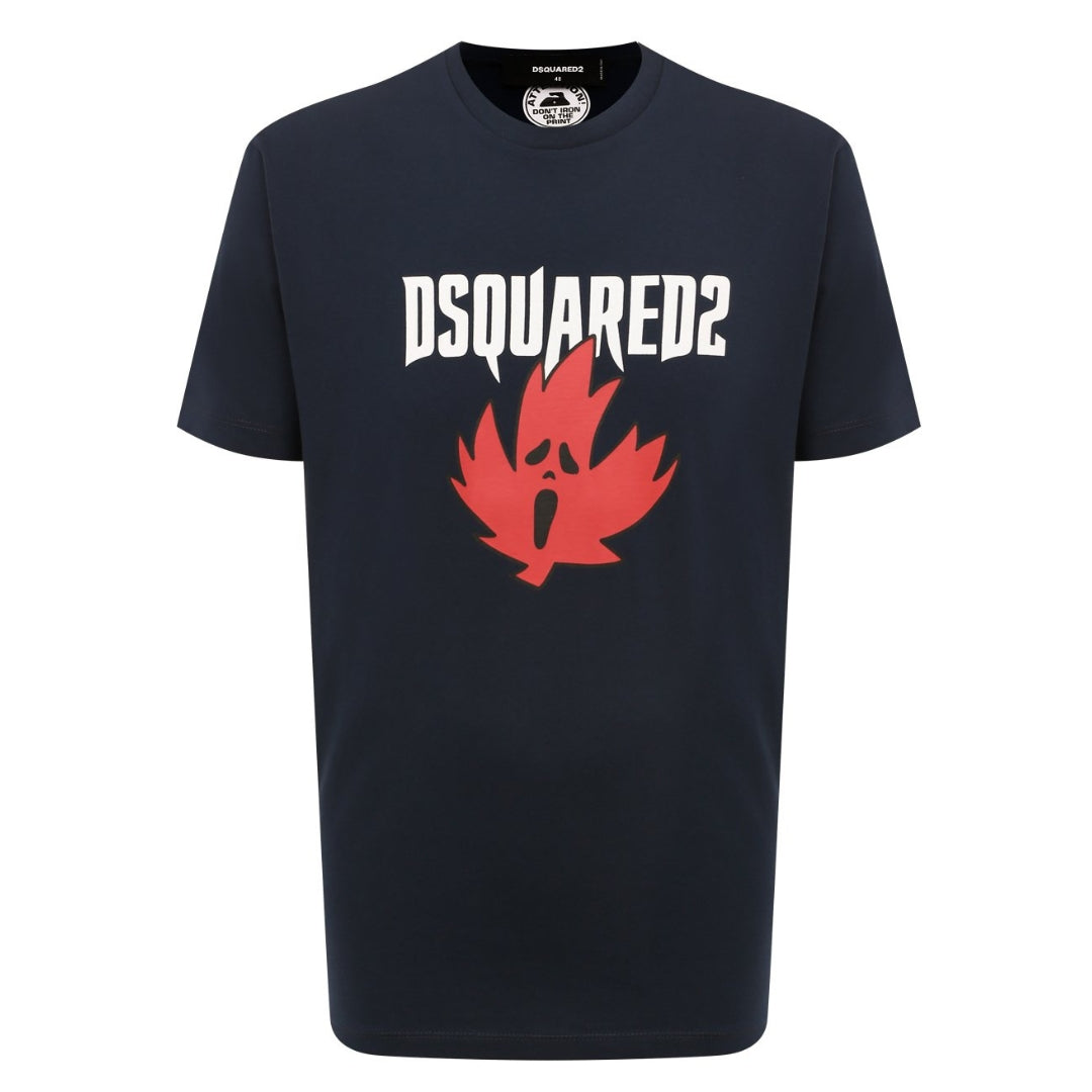 Dsquared2 Ghost Maple Leaf Cool Fit T-Shirt Black M
