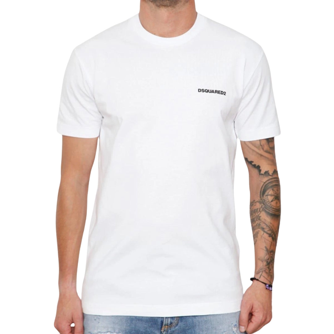 DSQUARED2 Cool Fit Headquarters White  T-Shirt S
