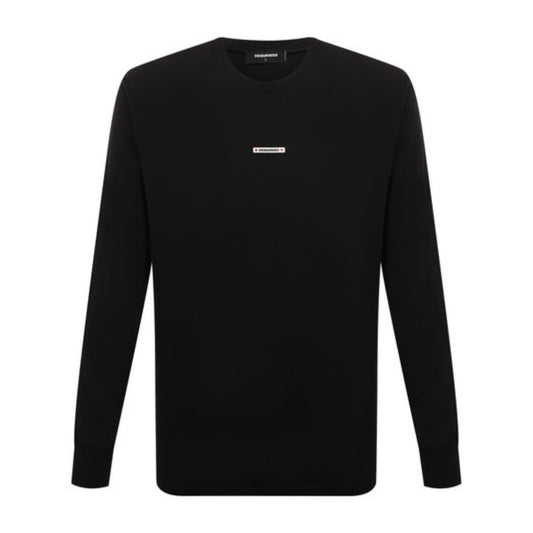 Dsquared2 Long Sleeve Logo T-Shirt Black M