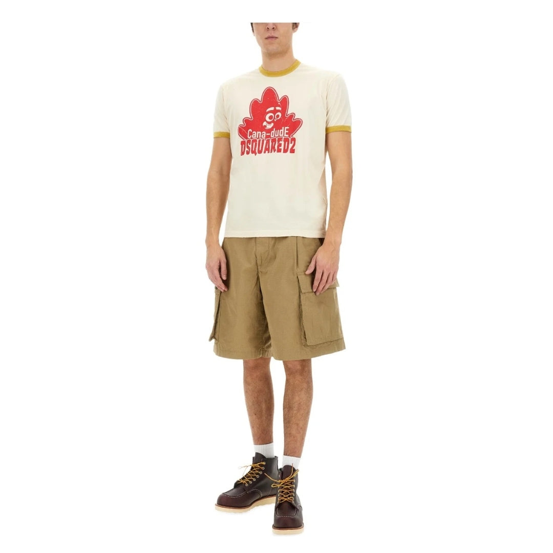 Dsquared2 Logo T-Shirt Milk S