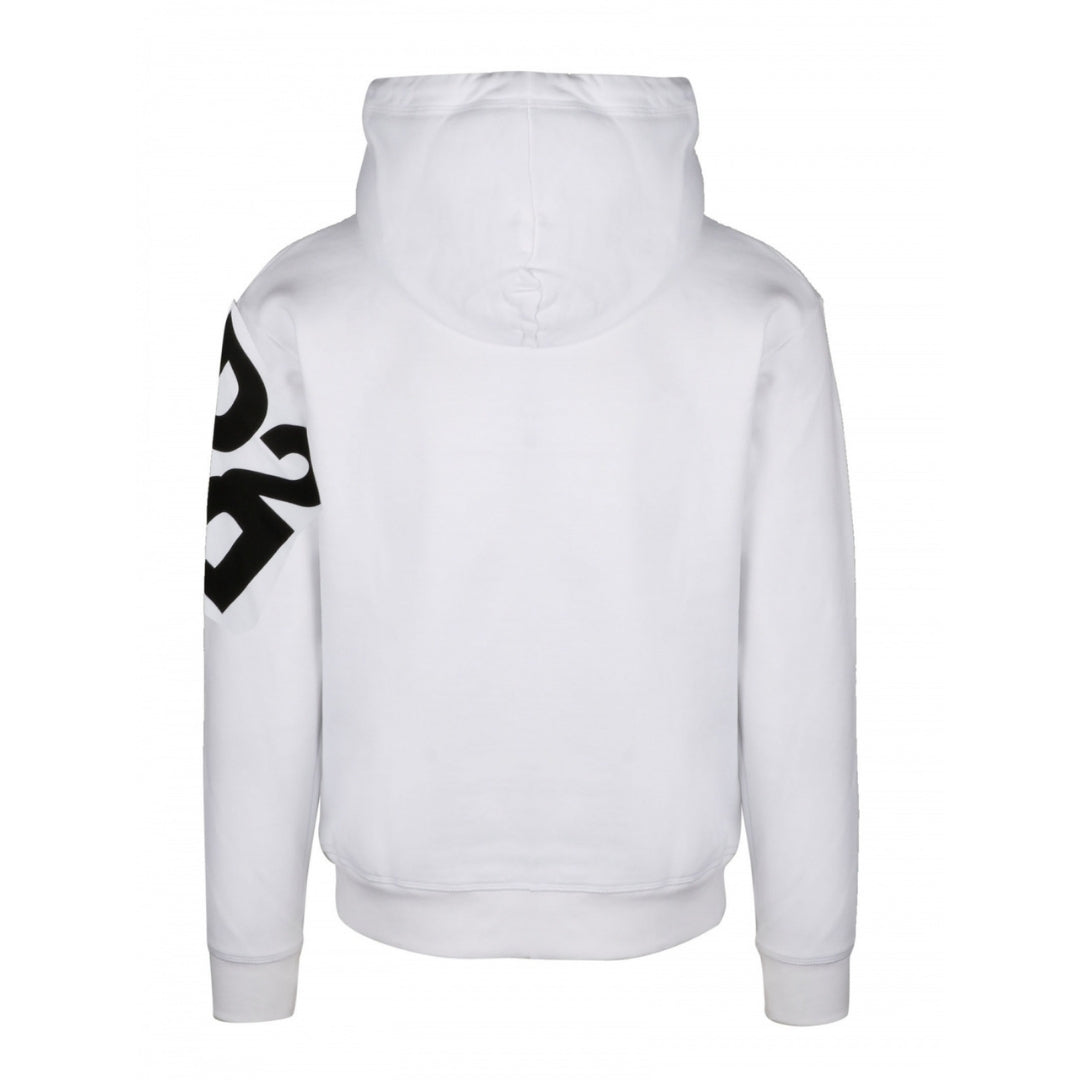 Dsquared2 S74Gu0392 S25042 987 White Black Sweater Mens