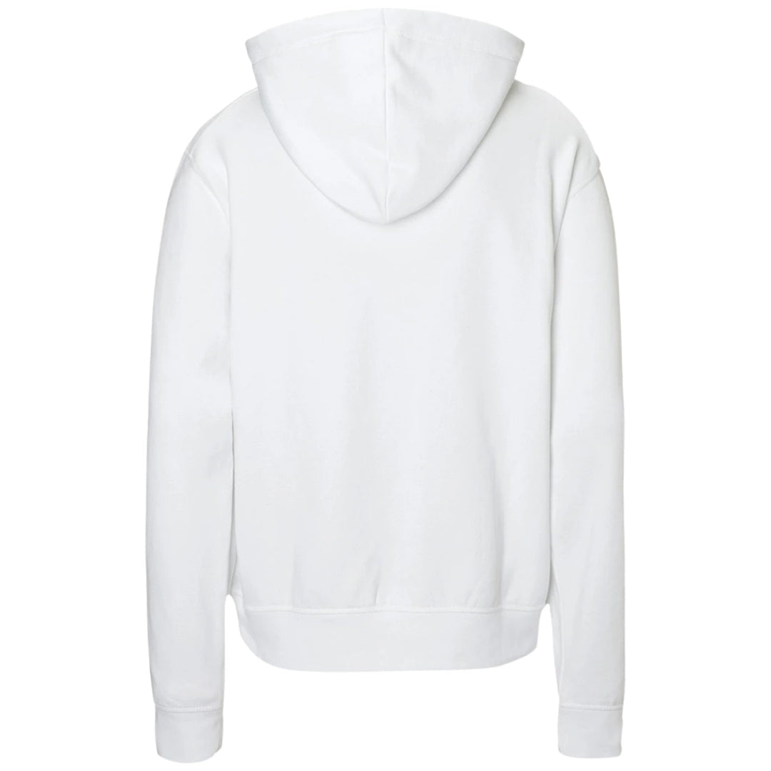DSQUARED2 Cool Fit Maple Leaf Logo White Hoodie XL