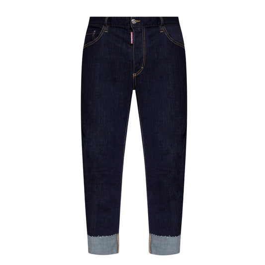 Dsquared2 Sailor Jean Dark Blue Denim Pants S74LB1080 S30664 SAILOR JEAN 470