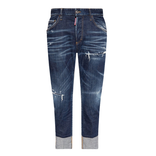 Dsquared2 S74Lb1154 S30342 Sailor Jean 470 Blue Navy Jeans Mens