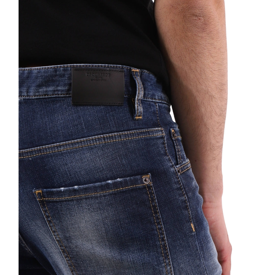 DSQUARED2 Skater Jean Faded Dark Blue Jeans W28