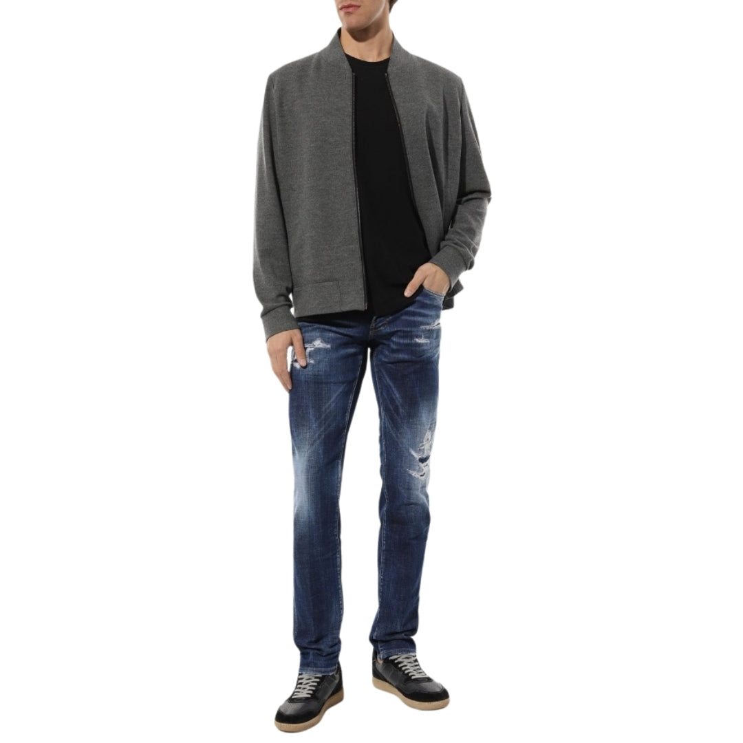 DSQUARED2 Slim Jean Faded Worn Wash Blue Jeans W36