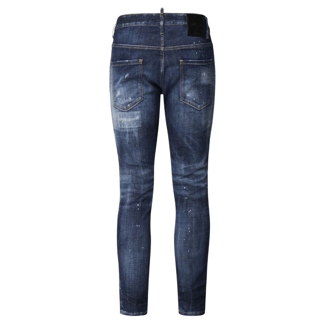 DSQUARED2 Skater Jean In Distressed Denim Jeans W32