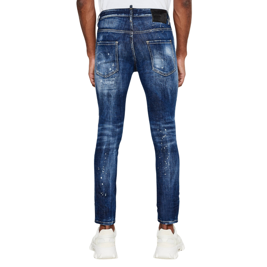 DSQUARED2 Skater Jean In Distressed Denim Jeans W32