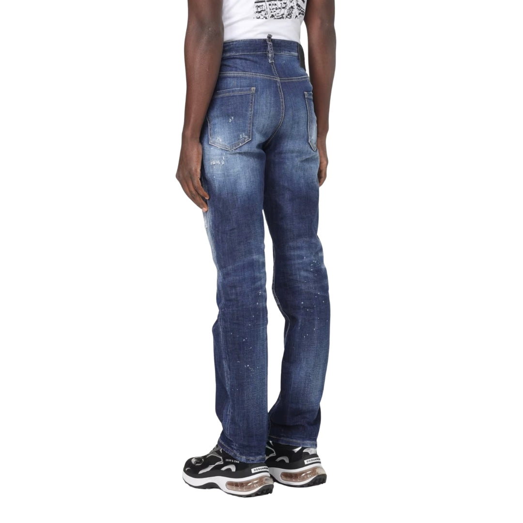 DSQUARED2 642 Jean In Distressed Denim Jeans W30